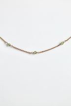 Multi Birthstone Bracelet - Peridot (August) - Good Fortune