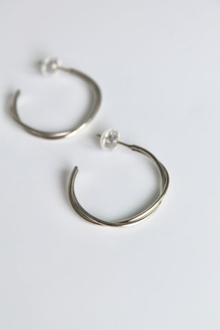 Twisted Wire Hoops