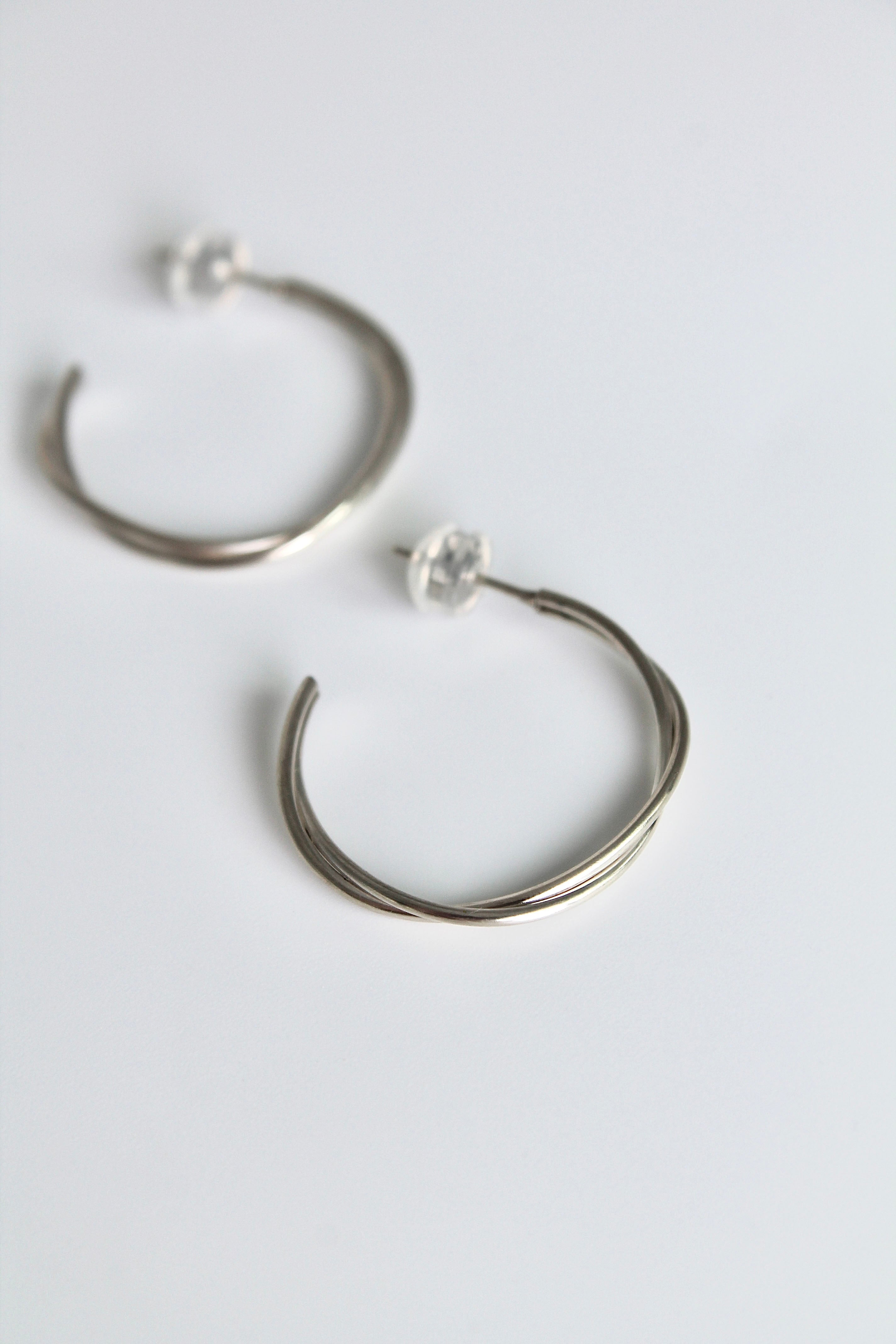 Twisted Wire Hoops