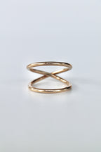 "X" Convertible Ring