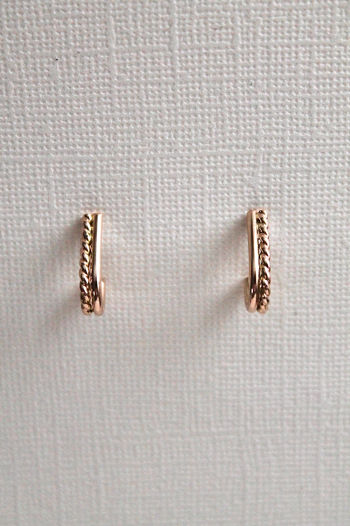 DUO WIRE HUGGIES - 14K GOLD FILLED