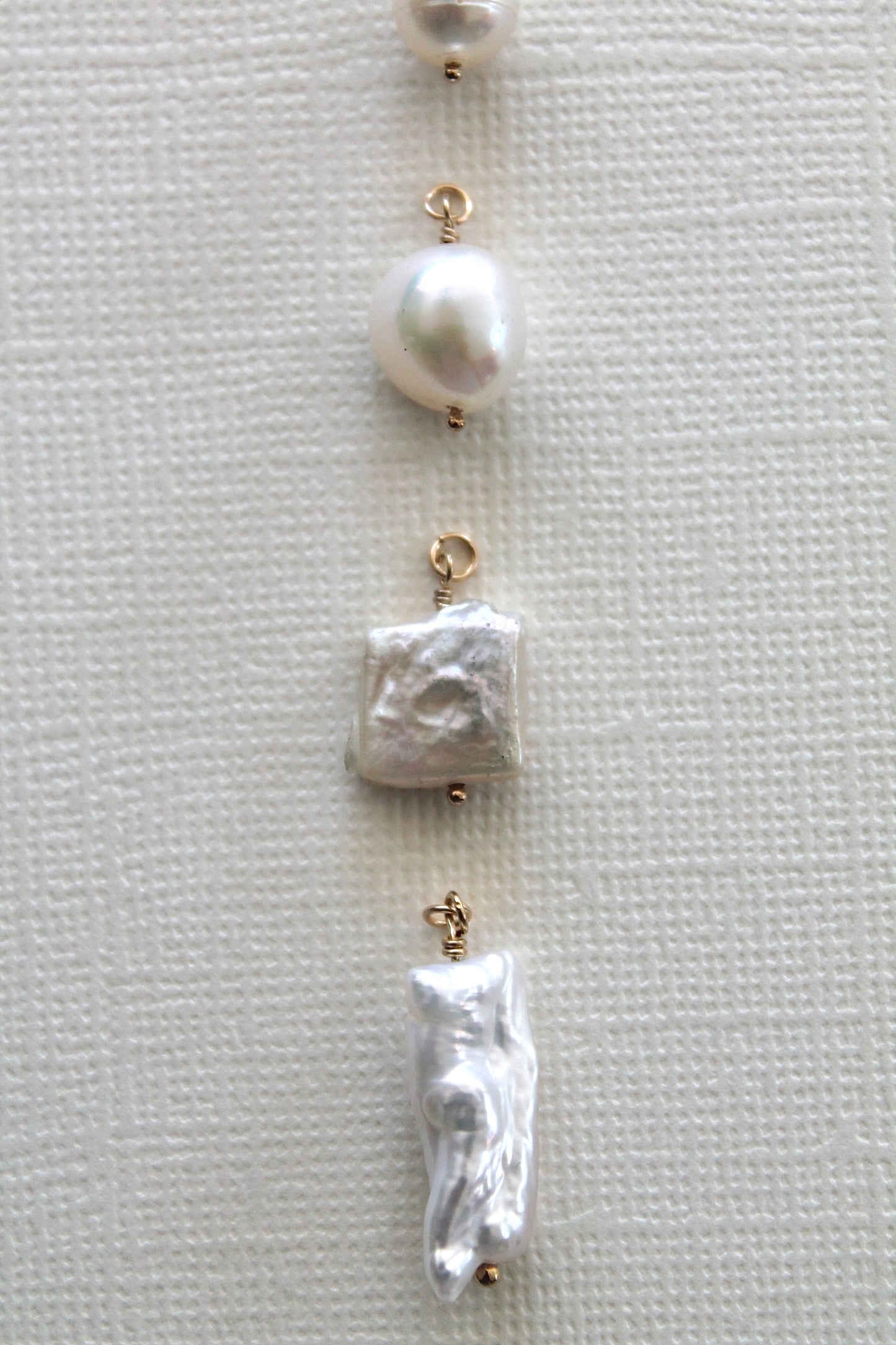 FRESHWATER PEARL CHARMS - 14K GOLD FILLED