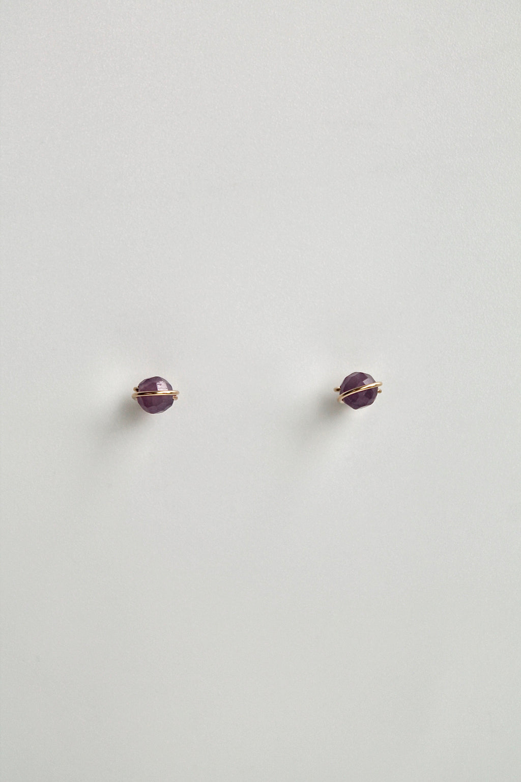 Birthstone Studs - Ruby (July) - Passion