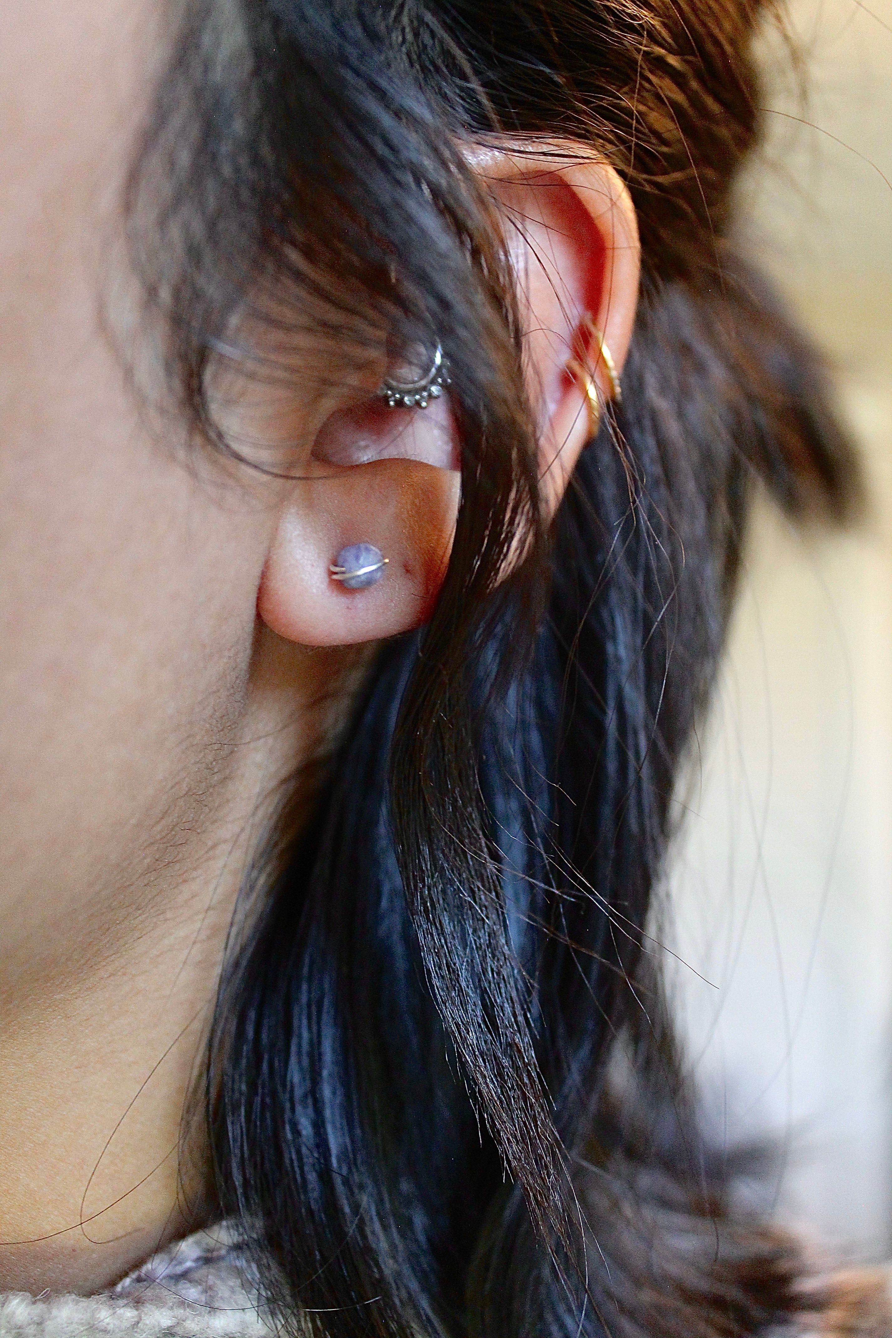 Birthstone Studs - Tanzanite (December) - Enlightenment