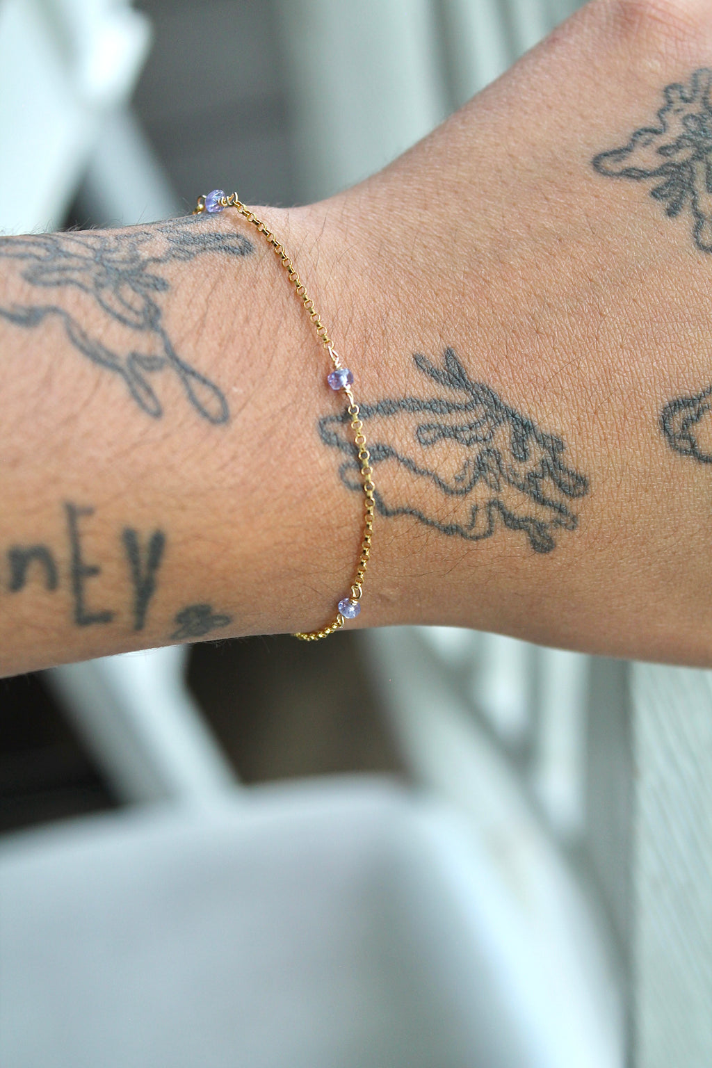 Multi Birthstone Bracelet - Tanzanite (December) - Enlightenment