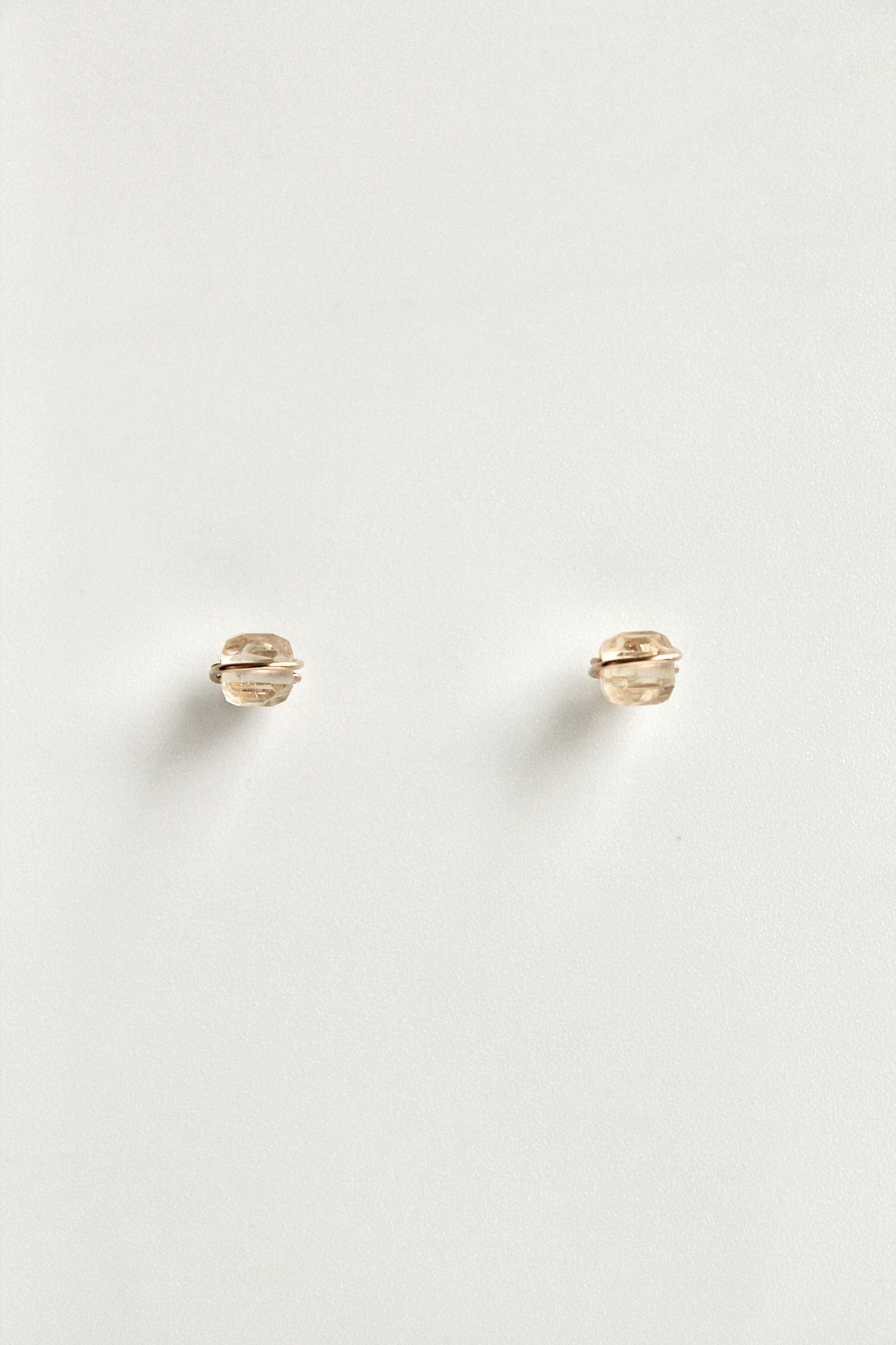 Birthstone Studs - Citrine (November) - Personal Power