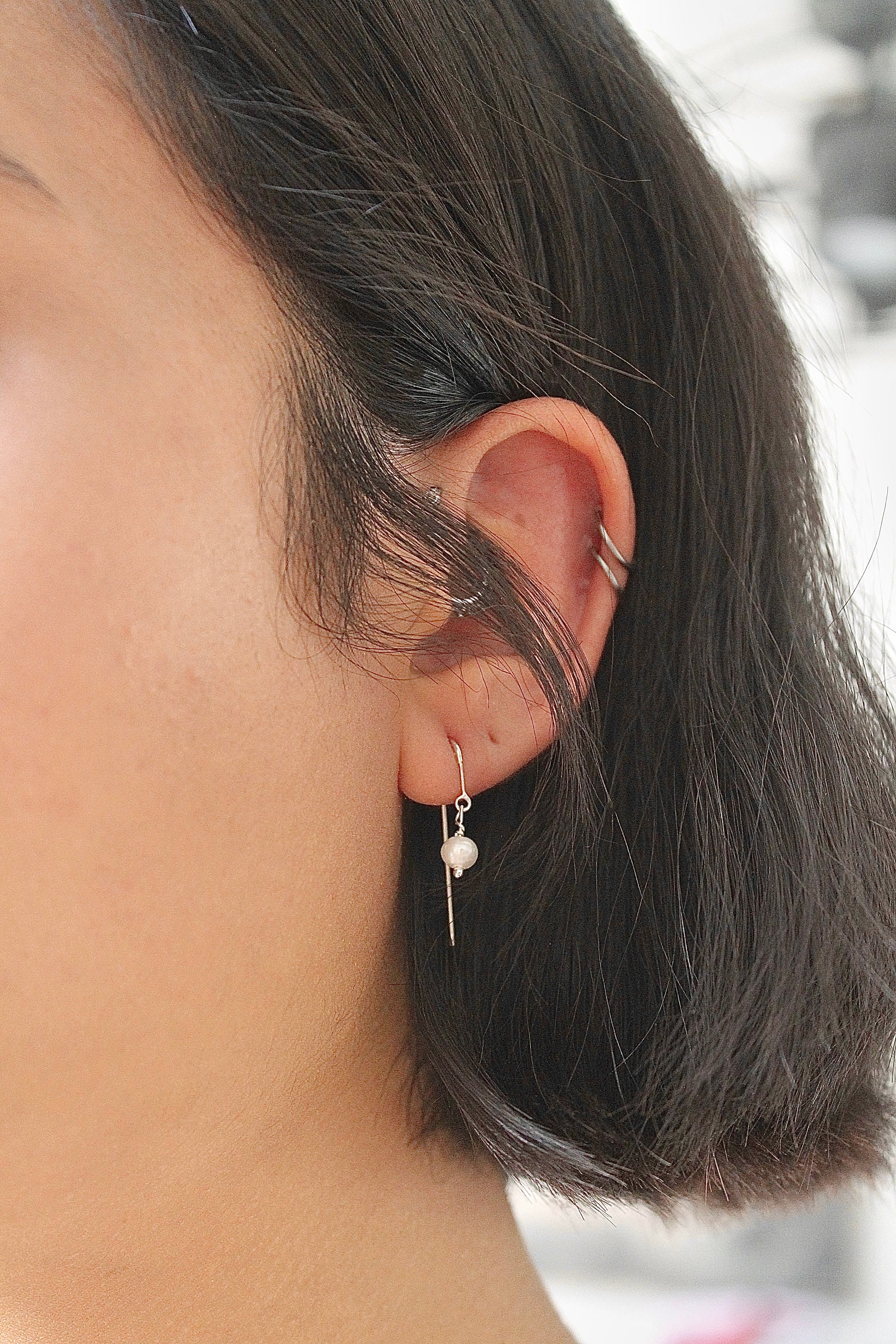 Lily of the Valley & Freshwater Pearl Threaders