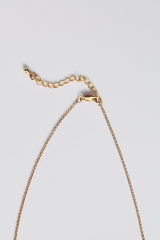 "April Showers" Multi Resin Raindrop Necklace - 14k Gold Filled