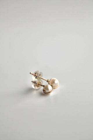Birthstone Studs - Freshwater Pearl (June) - Purity