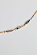 Calmness Healing Bracelet (Tanzanite & Aquamarine)