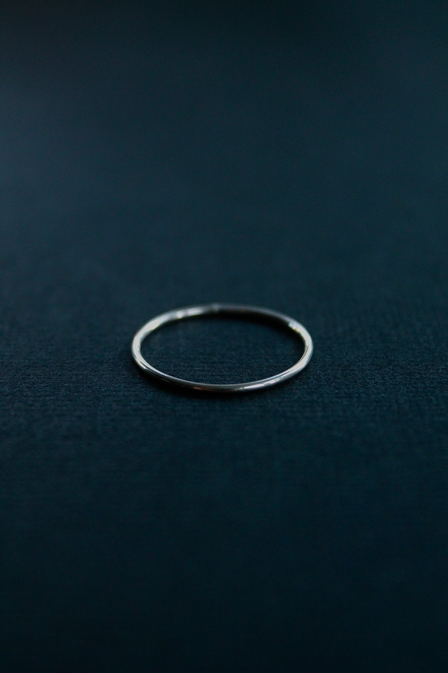 THIN STACKING RING - STERLING SILVER