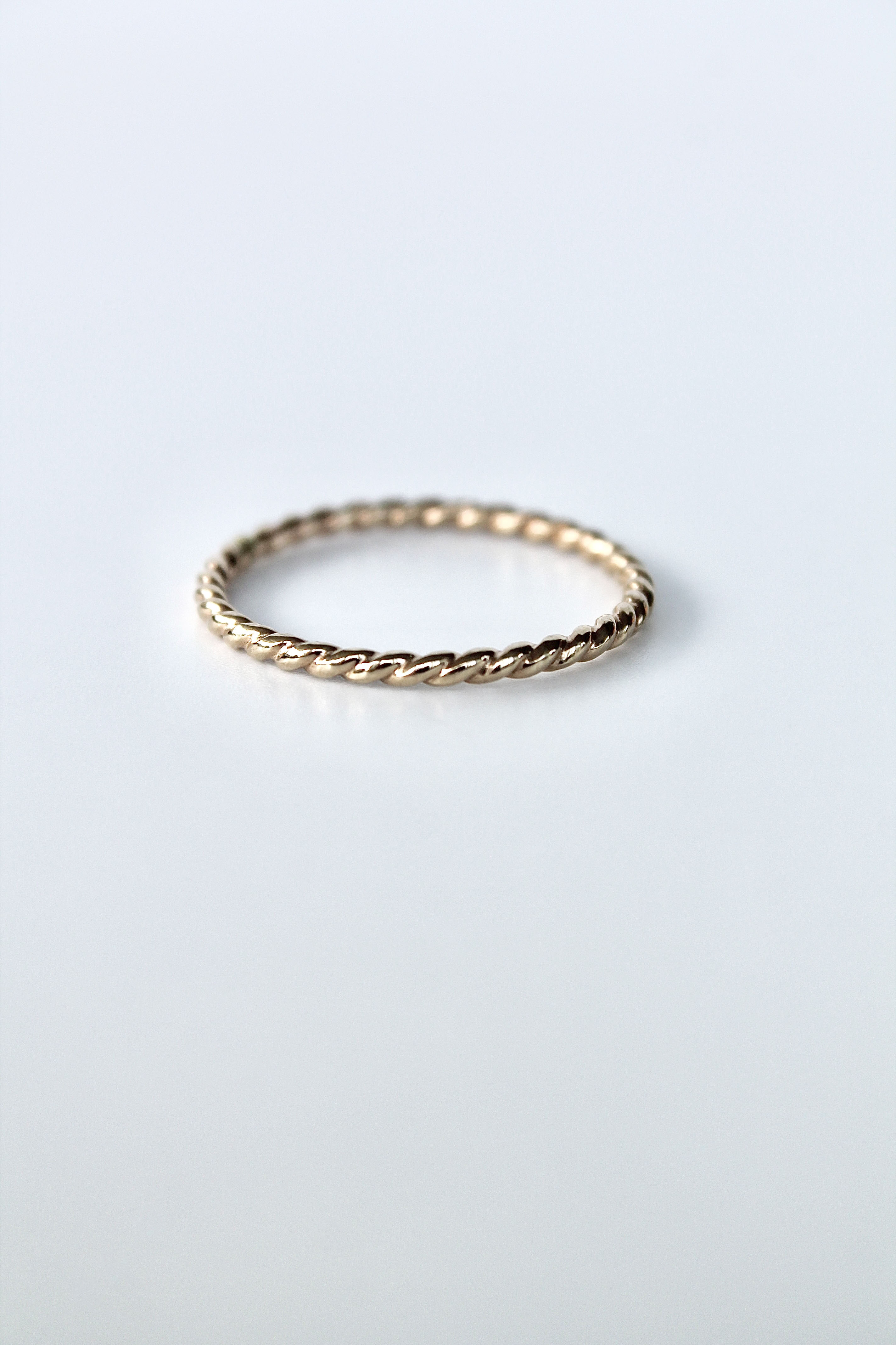 Twisted Eternity Band Ring