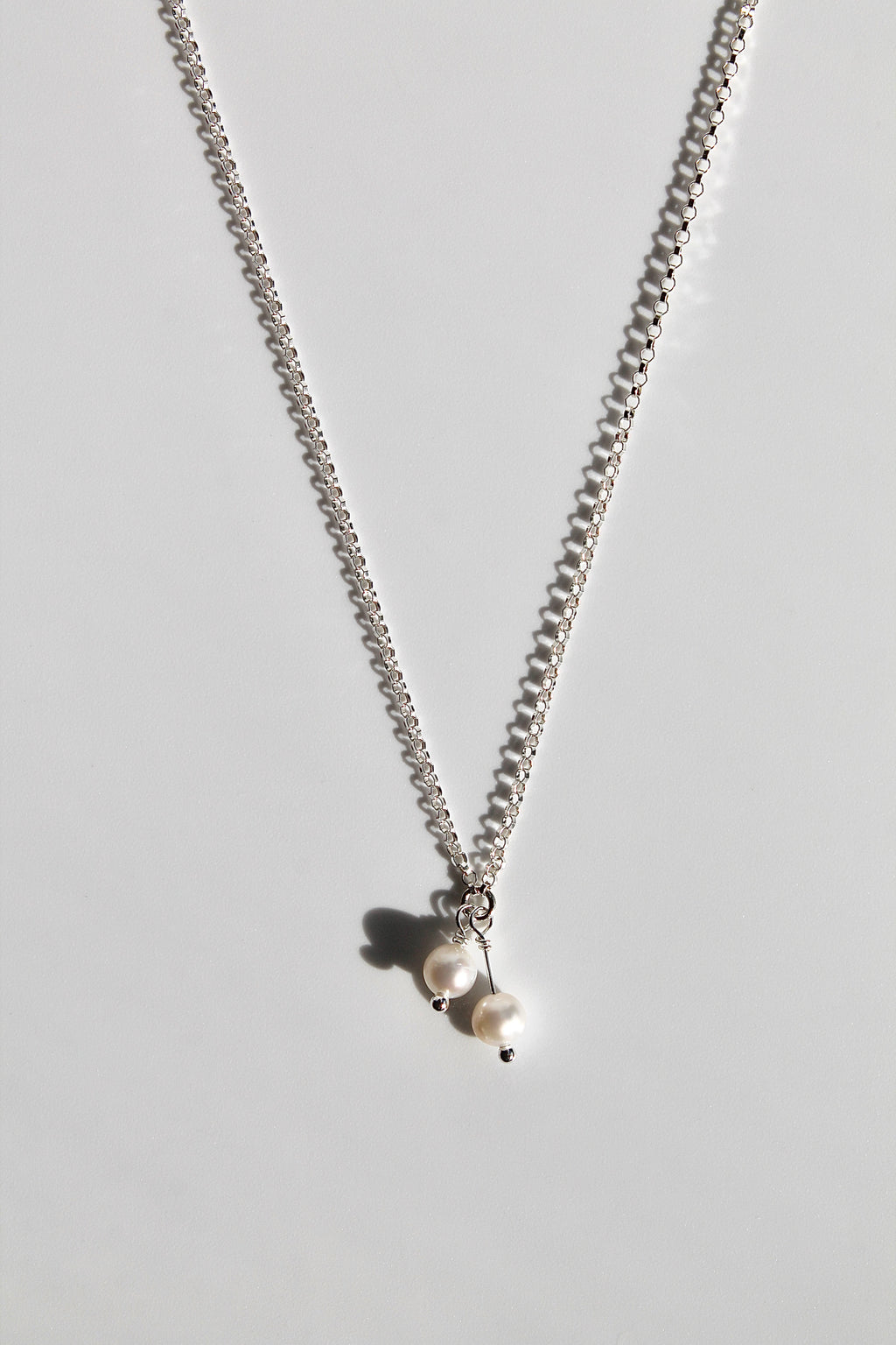 Lily of the Valley & Freshwater Pearl Necklace