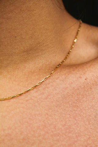 Venetian Box Chain Necklace
