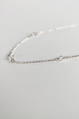 Bracelet multi-pierres de naissance - Diamant Herkimer (avril) - Lien Divin