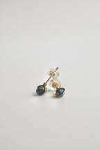 Birthstone Studs - Sapphire (September) - Wisdom