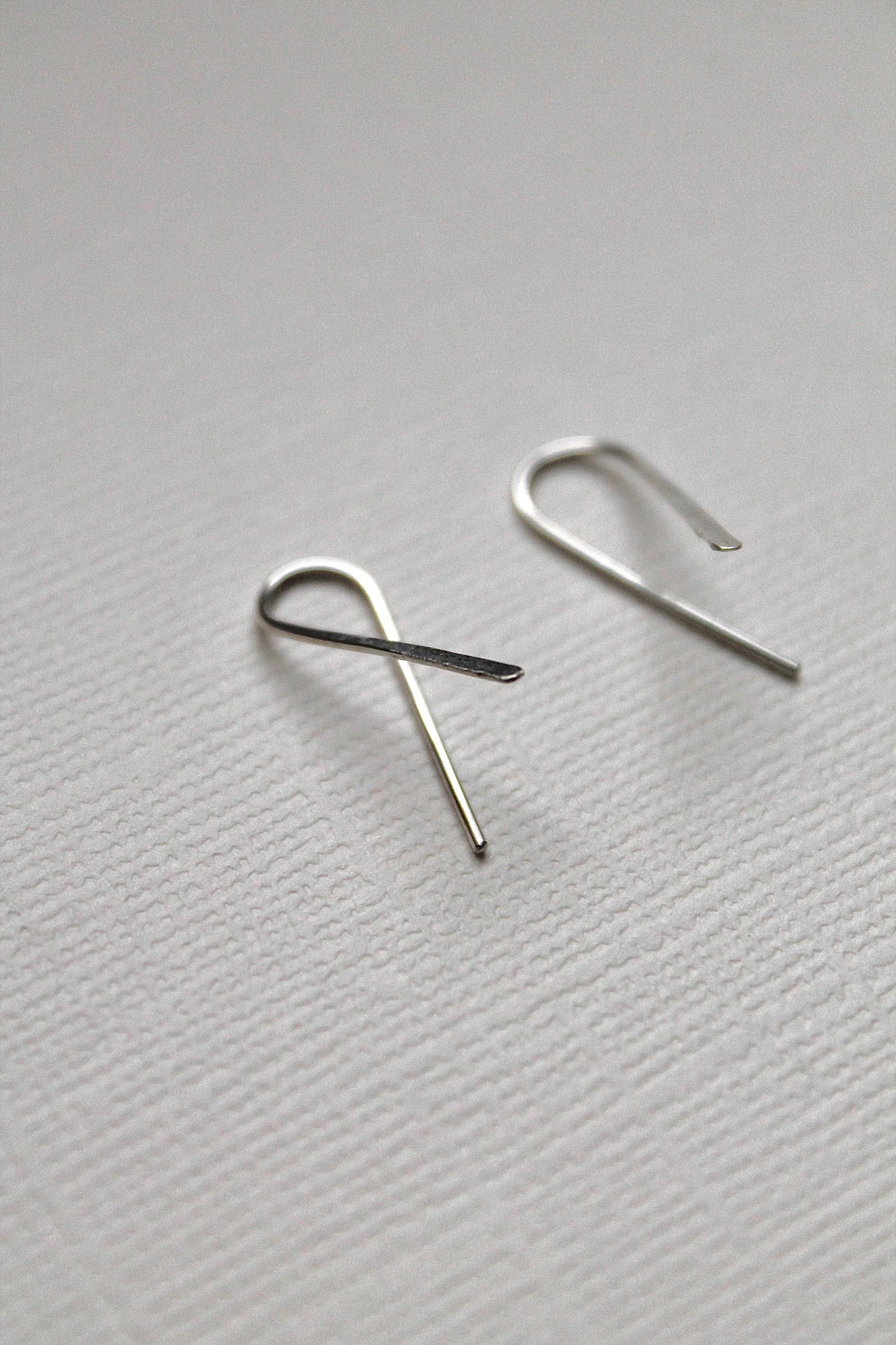 WISHBONE THREADERS (SMALL) - STERLING SILVER