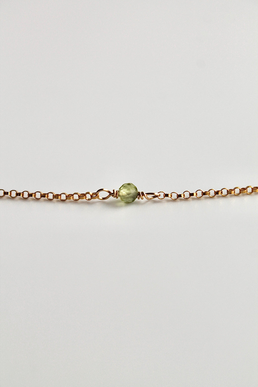 Multi Birthstone Bracelet - Peridot (August) - Good Fortune