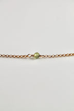 Multi Birthstone Bracelet - Peridot (August) - Good Fortune