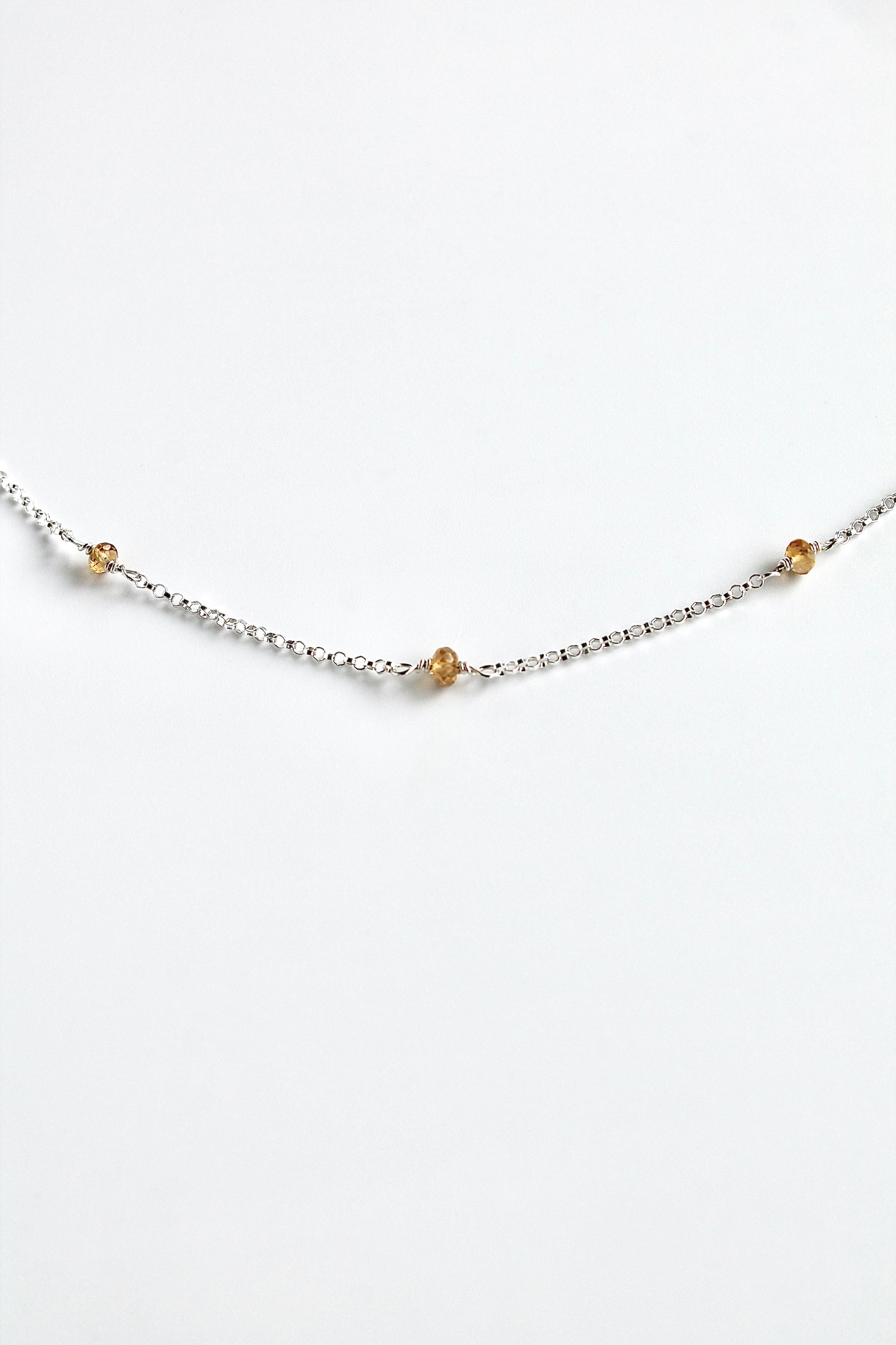 Multi Birthstone Bracelet - Citrine (November) - Personal Power