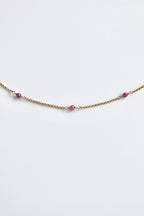 Multi Birthstone Bracelet - Ruby (July) - Passion