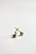 Birthstone Studs - Emerald (May) - Rejuvenation