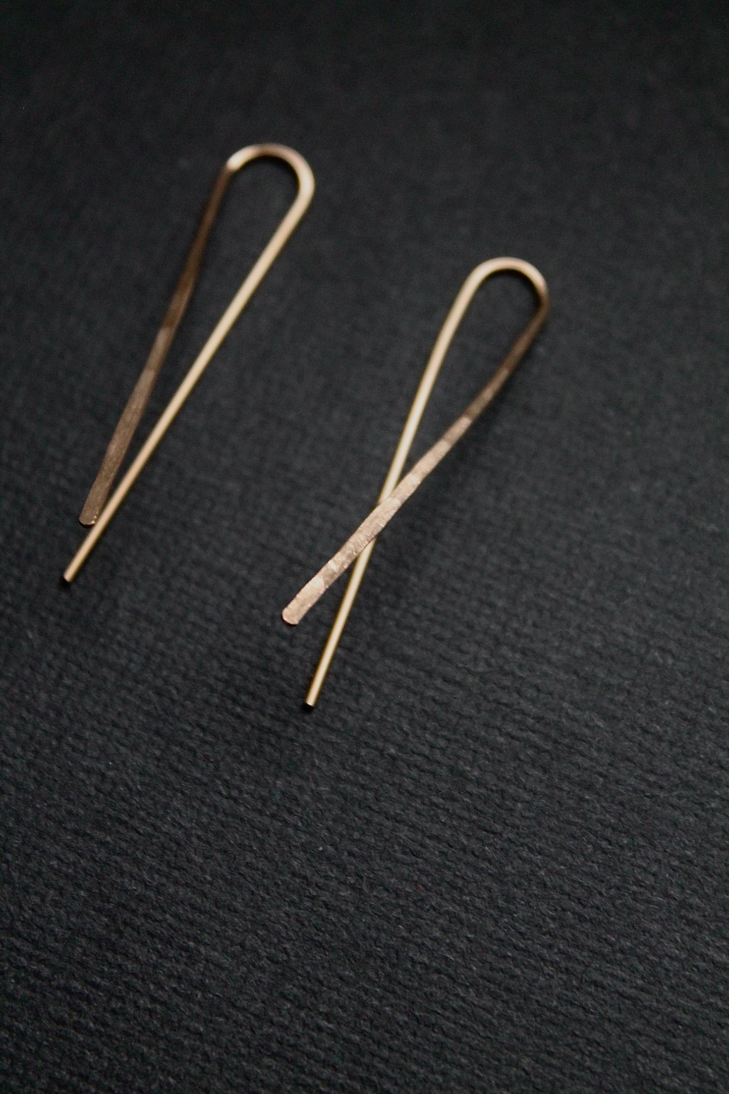 WISHBONE THREADERS (LARGE) - 14K GOLD FILLED