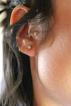 Birthstone Studs - Tourmaline (October) - Alignment