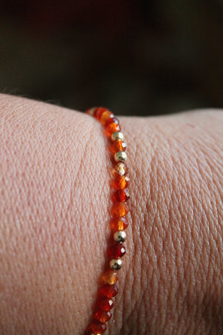 Vitality Bracelet (Carnelian)