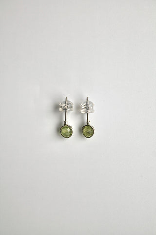 Birthstone Studs - Peridot (August) - Good Fortune