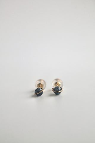 Birthstone Studs - Sapphire (September) - Wisdom