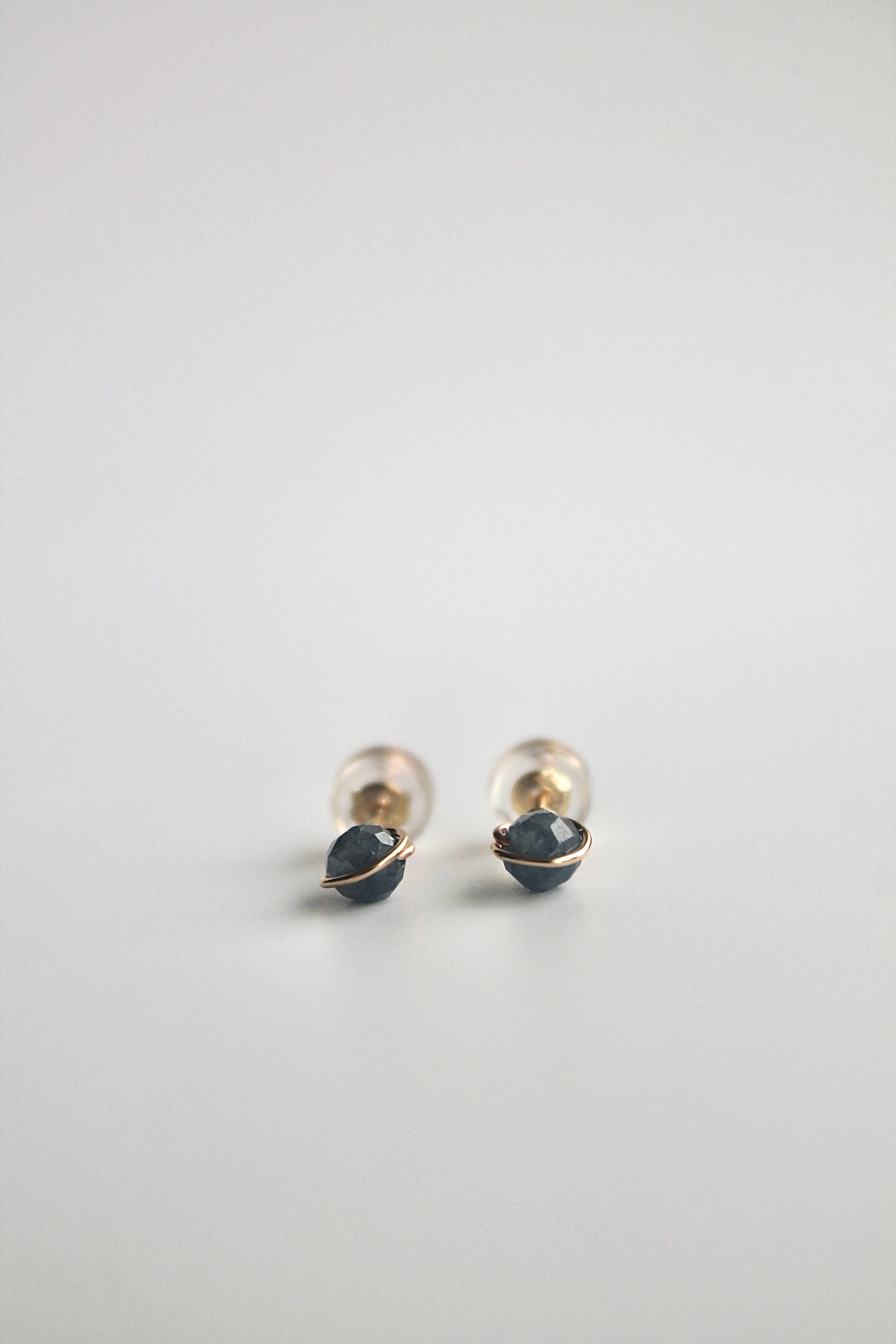 Birthstone Studs - Sapphire (September) - Wisdom