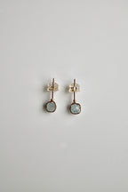 Birthstone Studs - Aquamarine (March) - Emotional Depth
