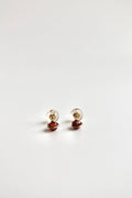 Birthstone Studs - Garnet (January) - Manifestation