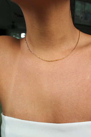 Venetian Box Chain Necklace