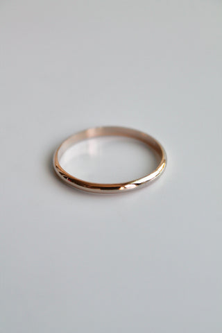 Bague bombée