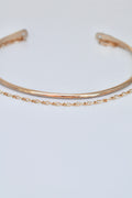 Cuff & Chain Open Bangle