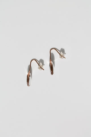 "April Showers" Large Resin Raindrop Threaders - 14k Gold Filled