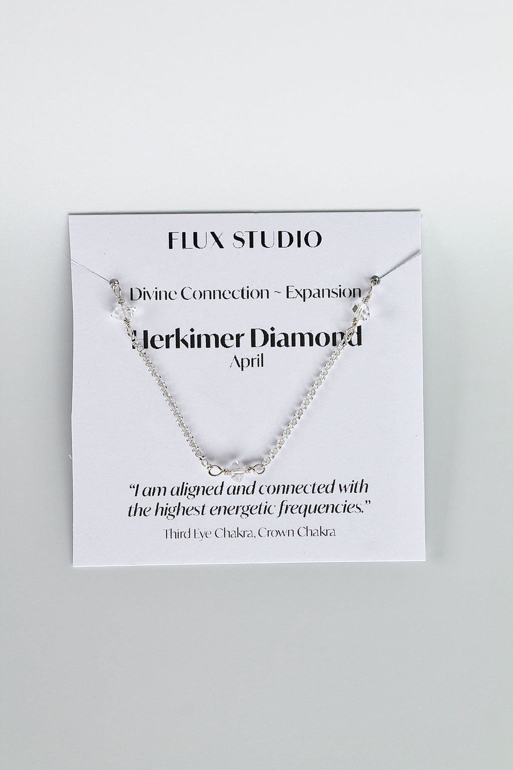 Multi Birthstone Bracelet - Herkimer Diamond (April) - Divine Connection