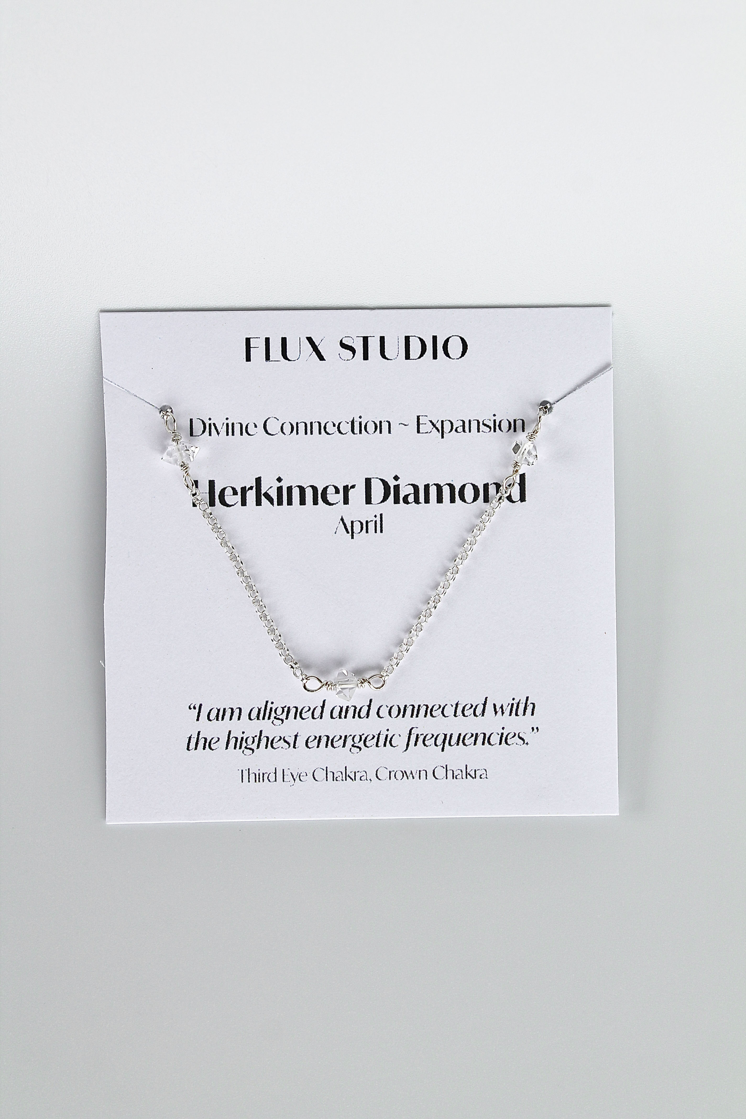 Multi Birthstone Bracelet - Herkimer Diamond (April) - Divine Connection