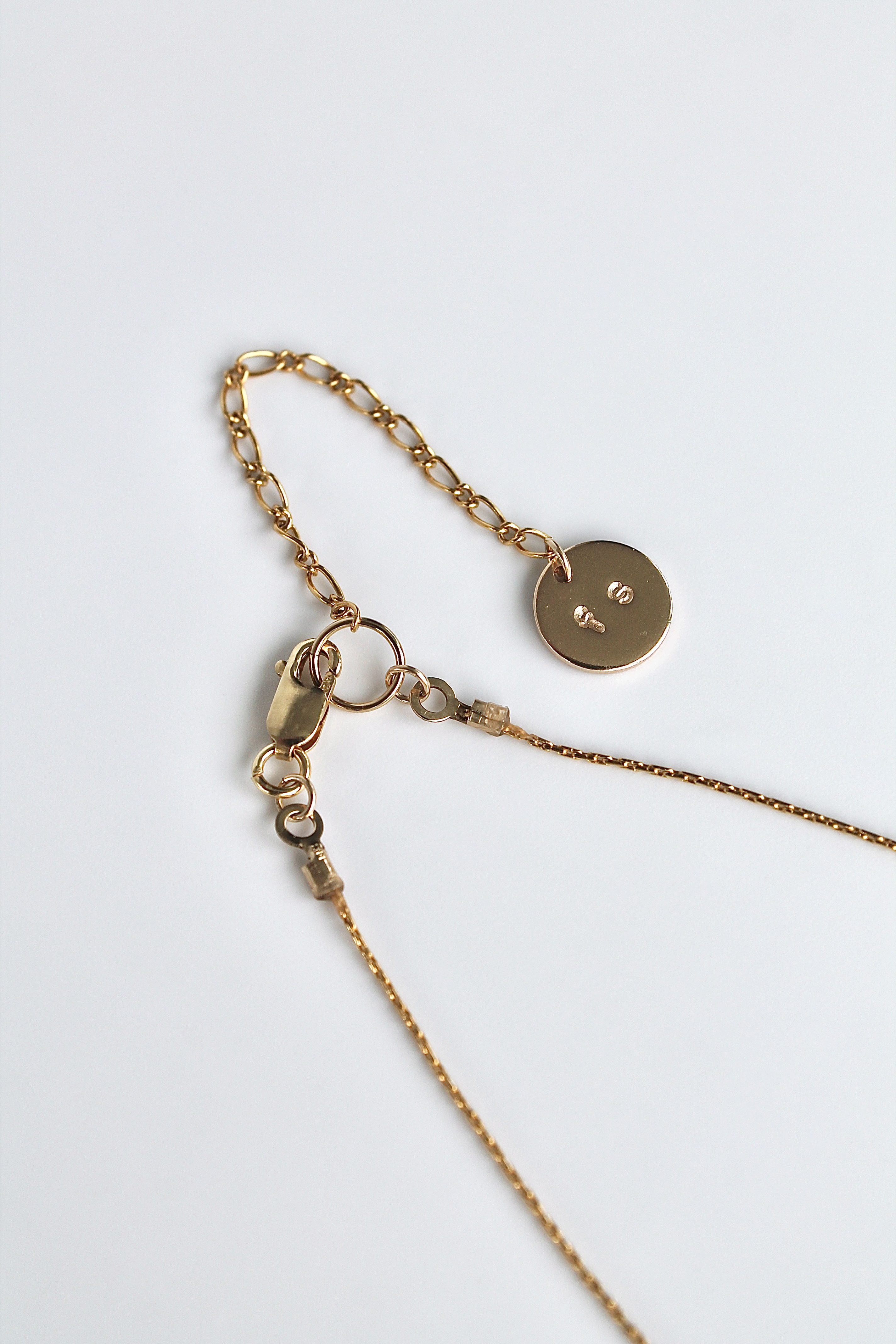 Phlox & Tourmaline Pendant Necklace