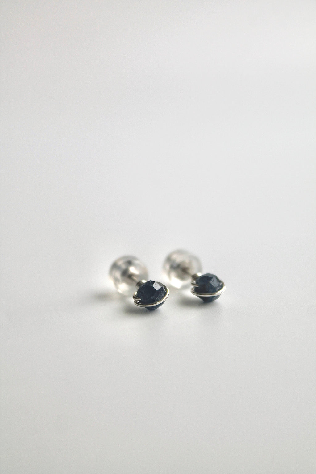 Birthstone Studs - Sapphire (September) - Wisdom