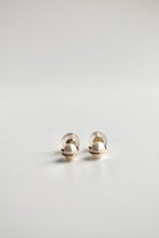 Boucles d'oreilles pierre de naissance - Perle d'eau douce (juin) - Pureté