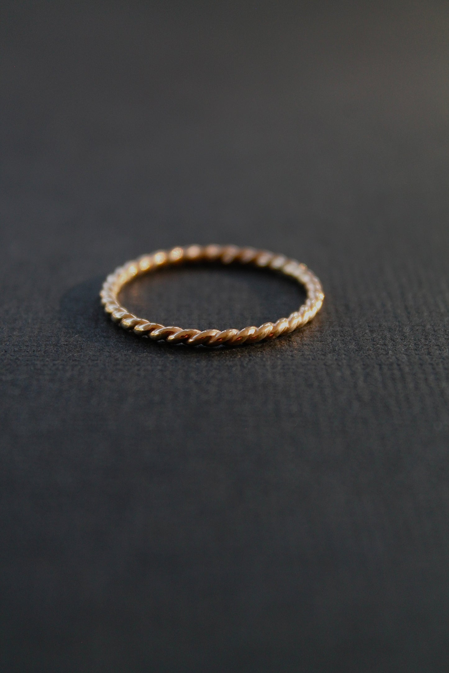 CLASSIC TWISTED RING - 14K GOLD FILLED