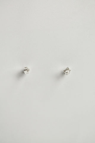 Birthstone Studs - Herkimer Diamond (April) - Divine Connection