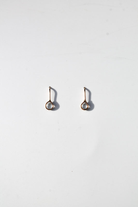 "APRIL SHOWERS" MINI RAINDROP THREADERS - 14K GOLD FILLED