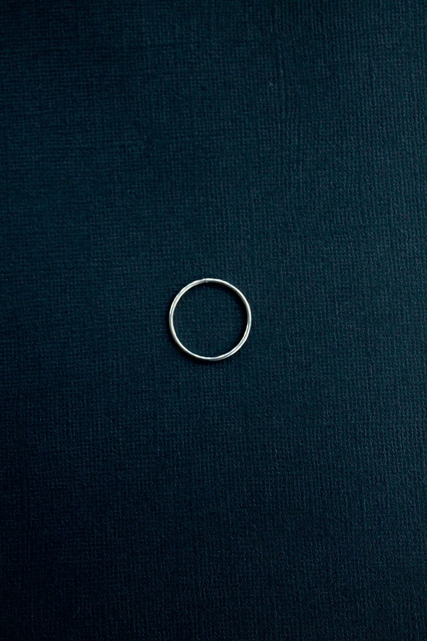 THIN STACKING RING - STERLING SILVER