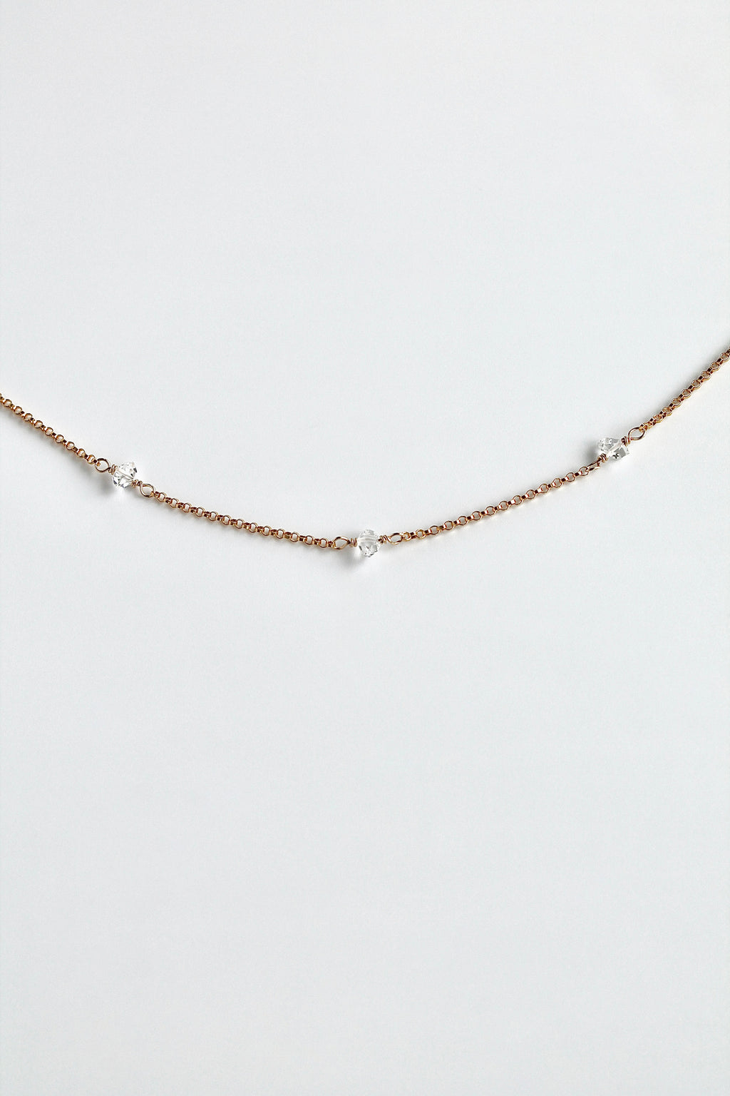 Multi Birthstone Bracelet - Herkimer Diamond (April) - Divine Connection