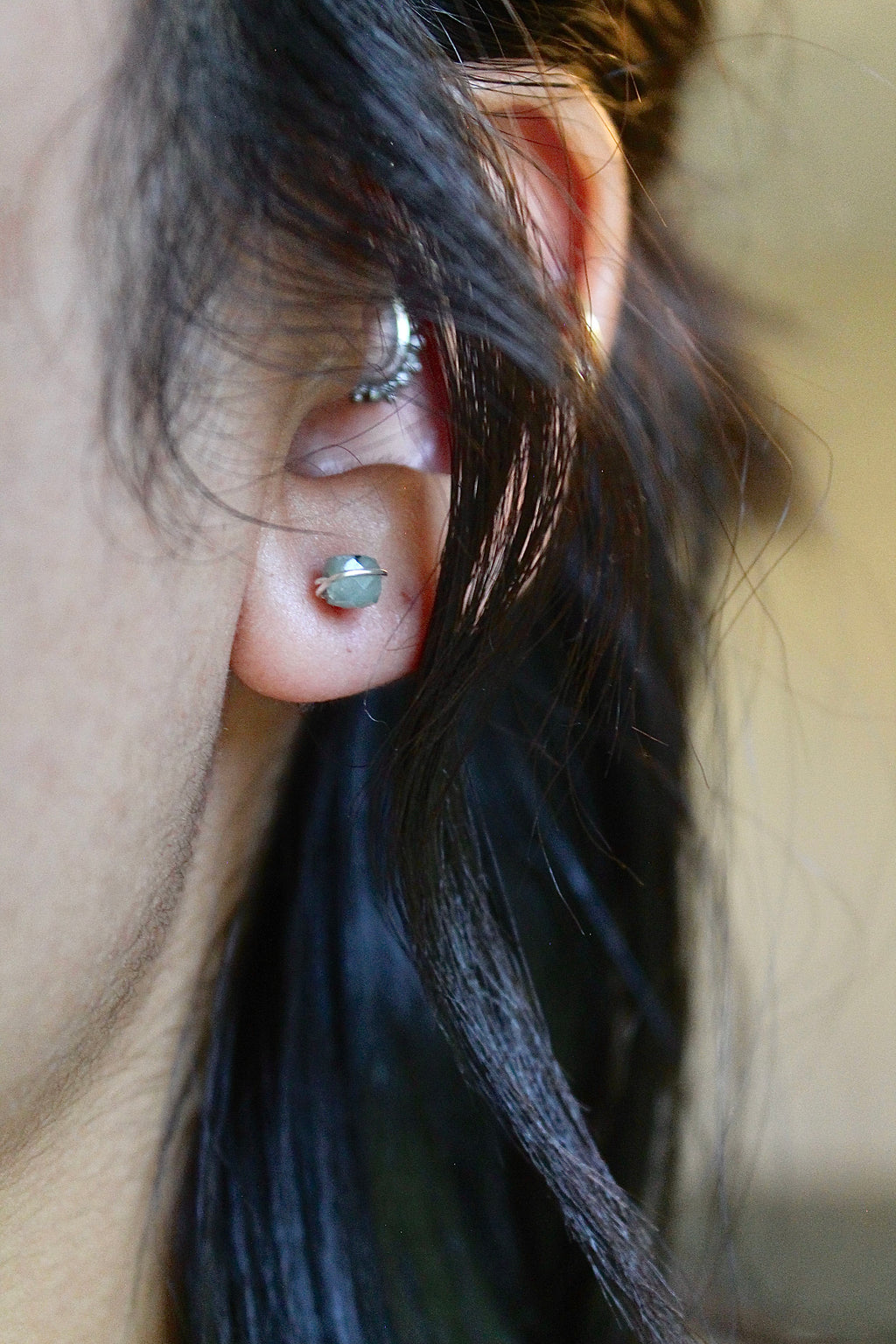 Birthstone Studs - Emerald (May) - Rejuvenation
