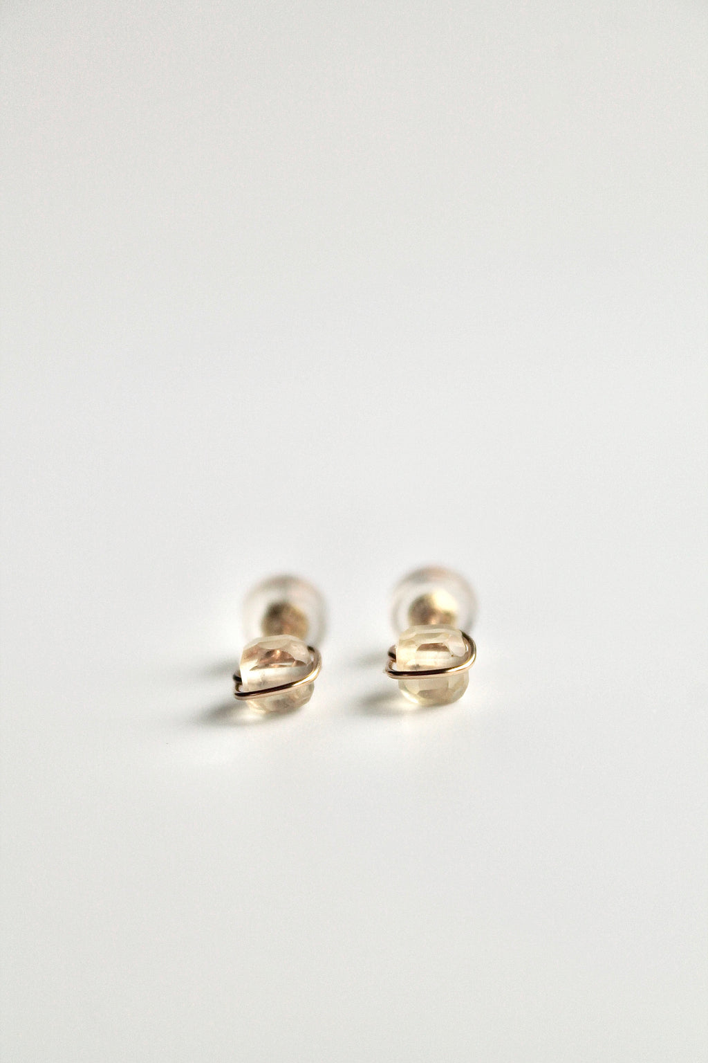 Birthstone Studs - Citrine (November) - Personal Power